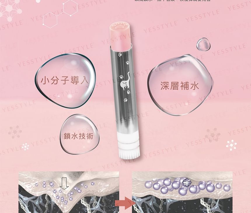 CATISS - Cat Paw Lip Balm Refill Originele Smaak & Kleurloos