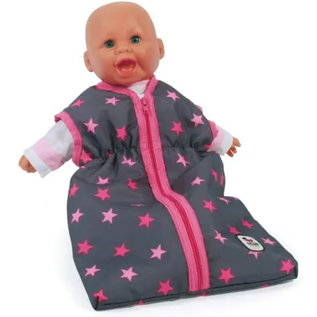 Bayer Chic Puppen-Schlafsack, Sternchen Pink