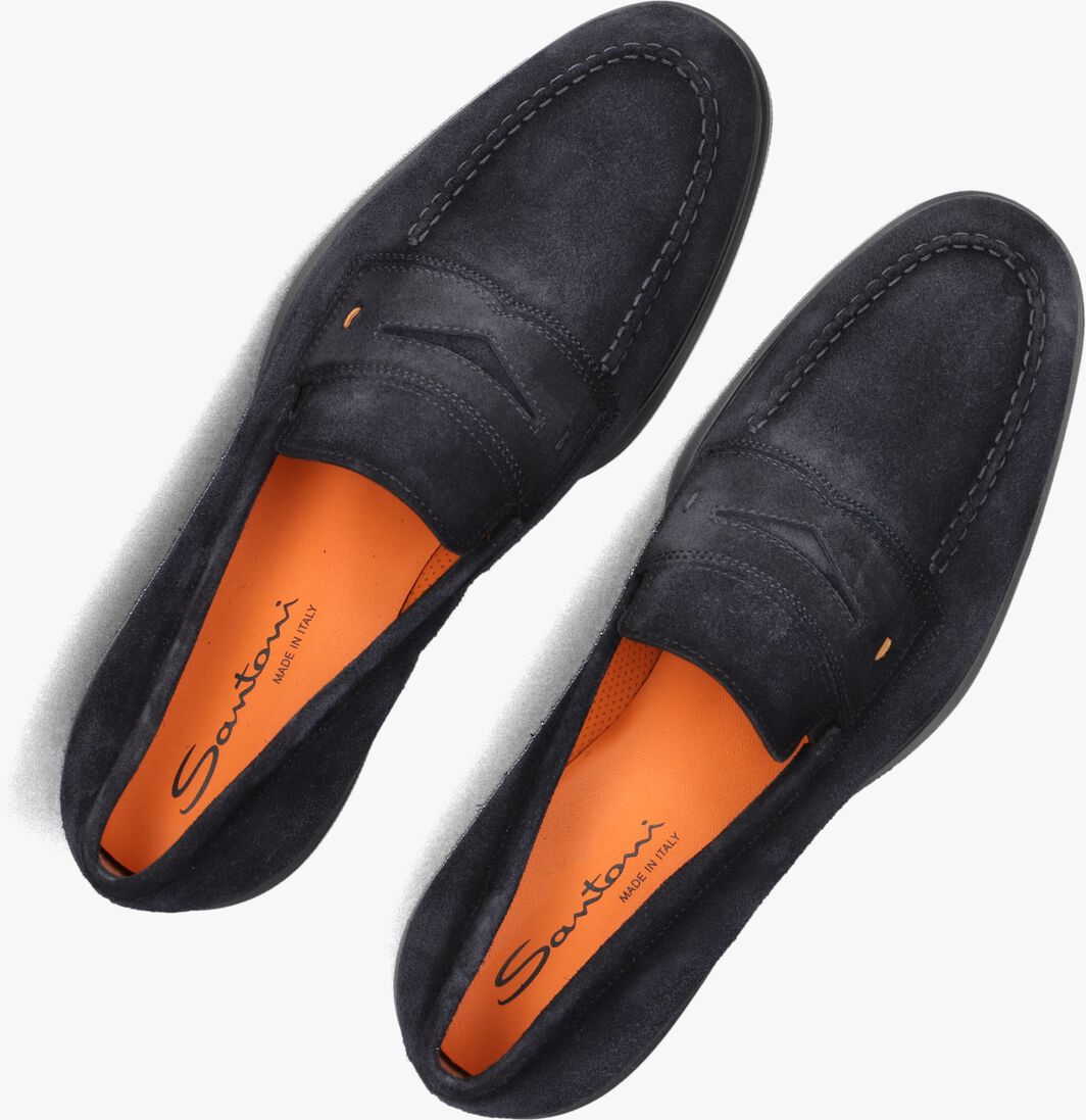 blauwe santoni nette schoenen 18964