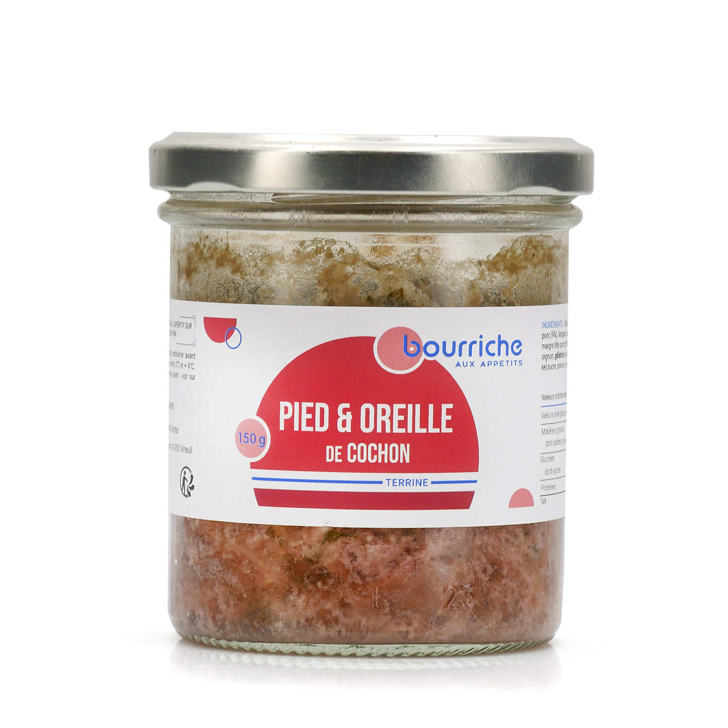 Terrine au pied et oreilles de cochon