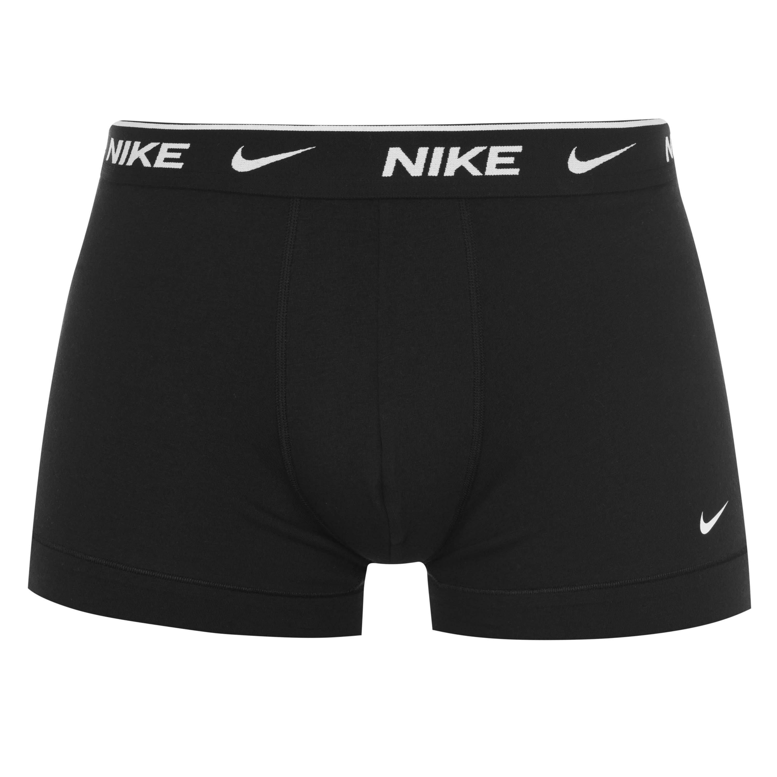 Nike 3 Pack Everyday Cotton Trunks Mens