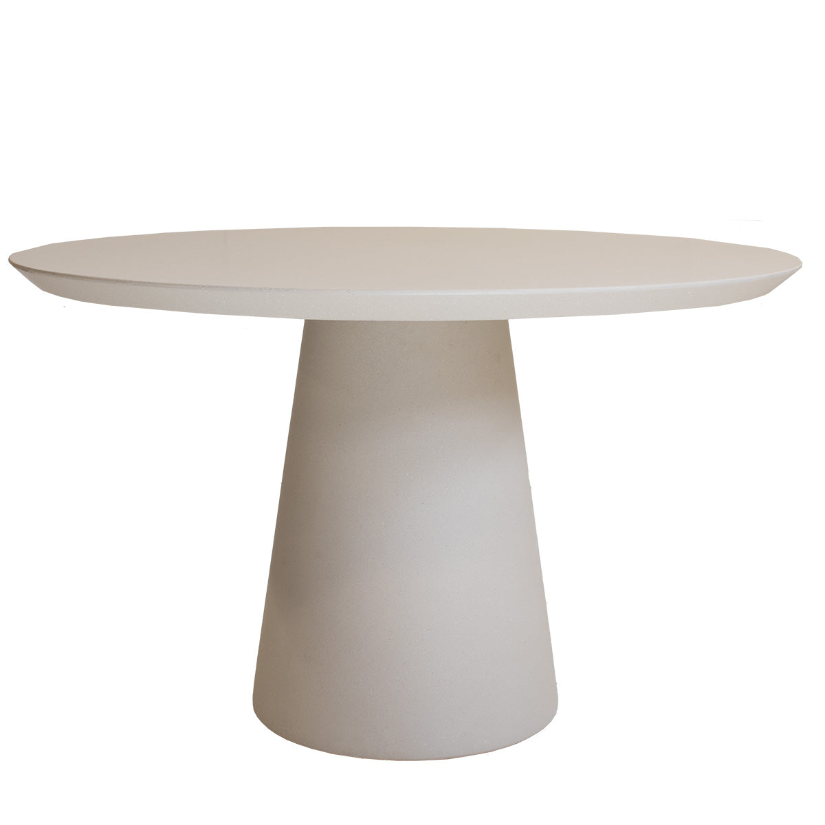 DÃJA Living - Eettafel Rond Beige Eco Composiet - 120m - Grabo