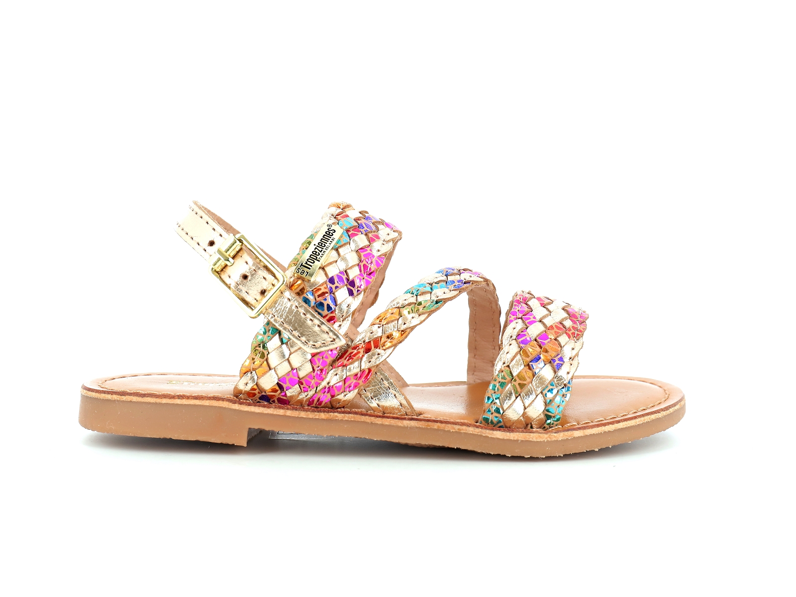 Les tropeziennes-BAMAKO Cuir Multicolore