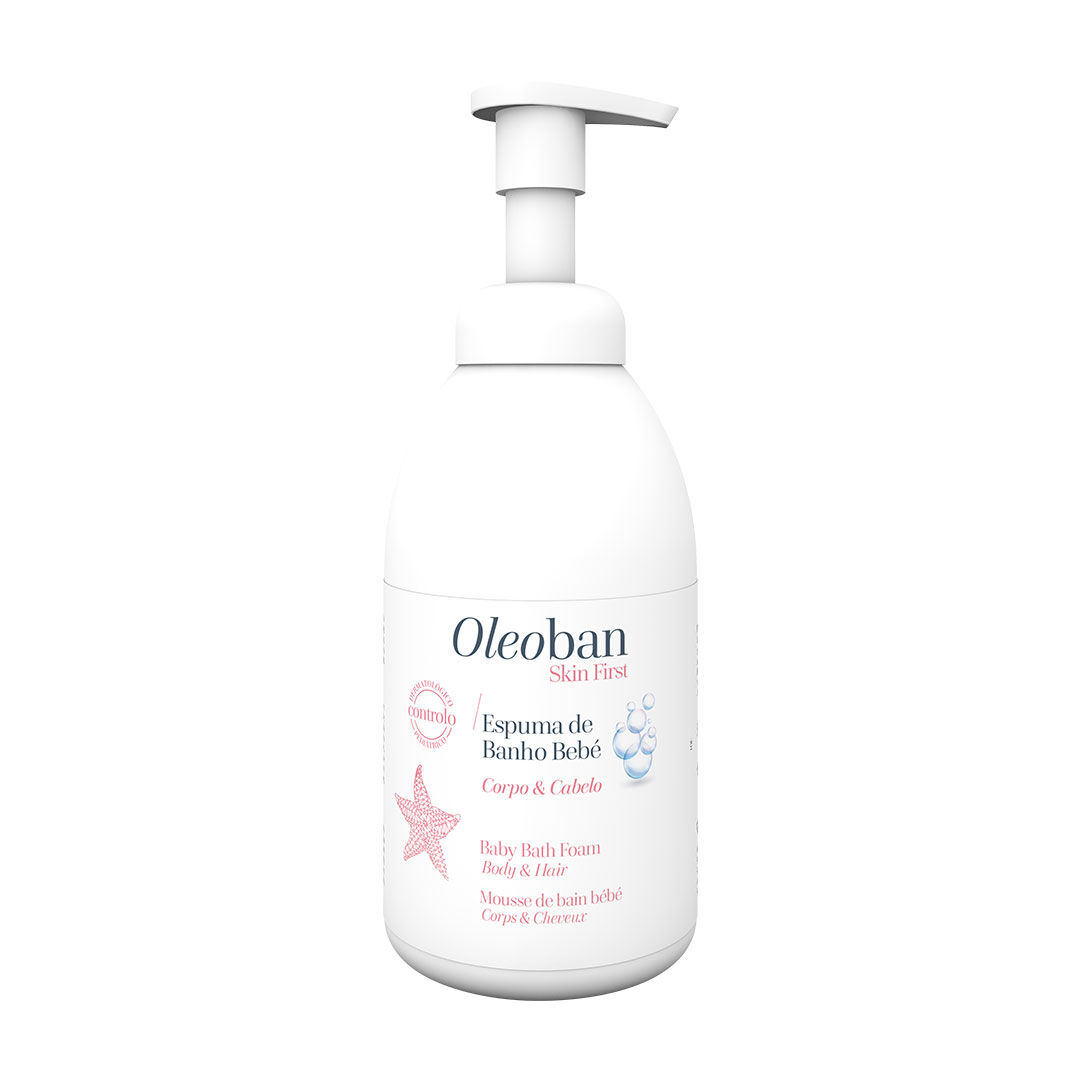 Oleoban  Espuma de Banho Bebé - 500ml