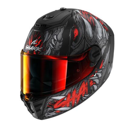 Casque Shark SPARTAN RS SHAYTAN - Noir / Rouge