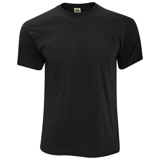 Camiseta básica de manga curta Fruit Of The Loom de qualidade original