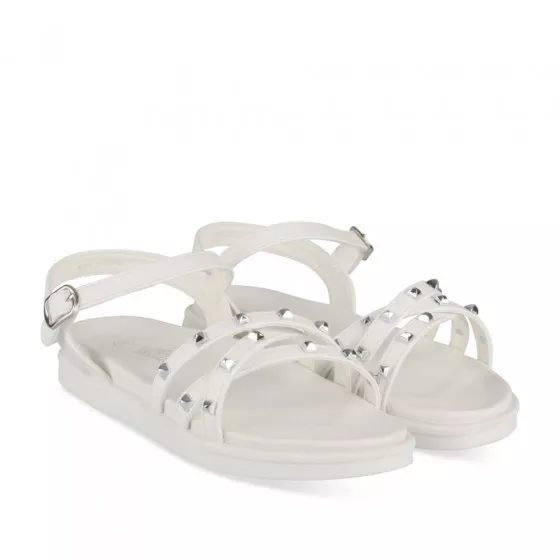 Sandales BLANC LOVELY SKULL