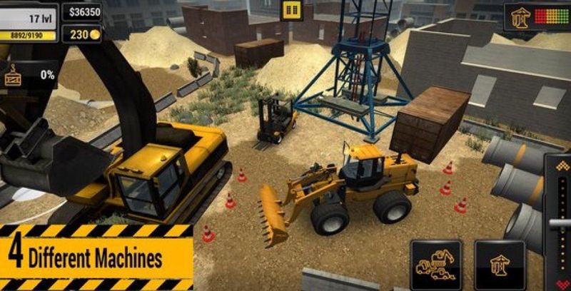 Construction Machines Simulator - Switch