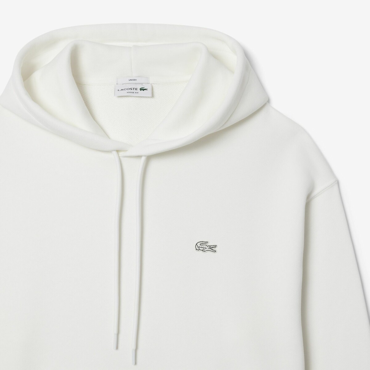 Moletom com capuz LACOSTE com logo tonal