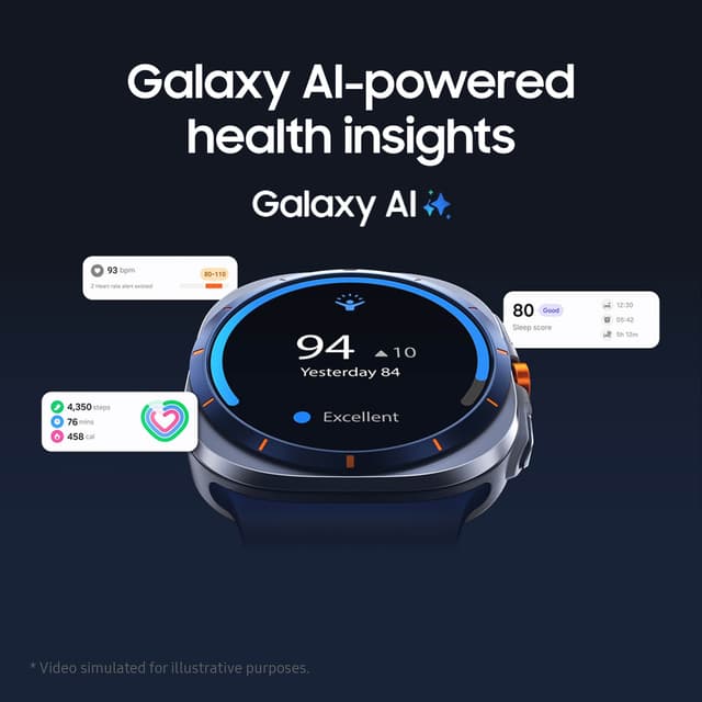 Samsung Galaxy Watch Ultra (2025) 47mm LTE (grå)