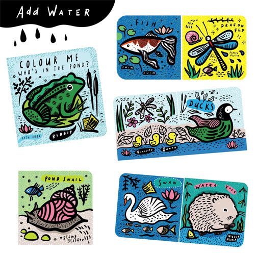Wee gallery badboekje - colour me pond WG651