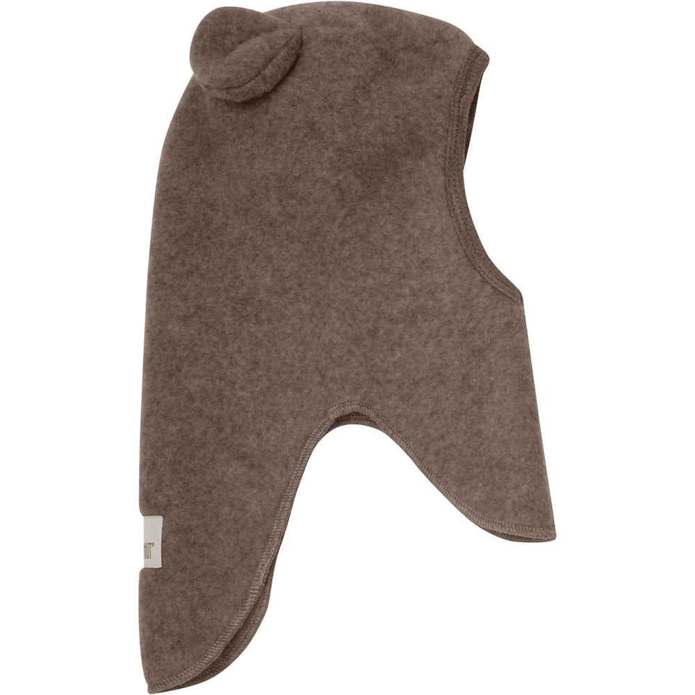 Køb Huttelihut Brown Melange Elefanthue Ears Uld Fleece