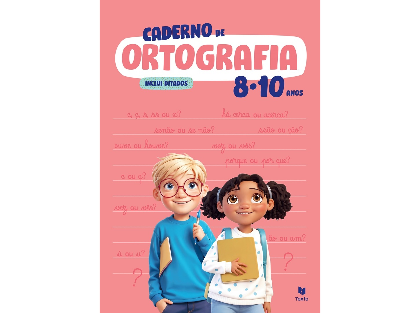 LIVRO CADERNO DE ORTOGRAFIA E DITADOS 8/10 ANOS