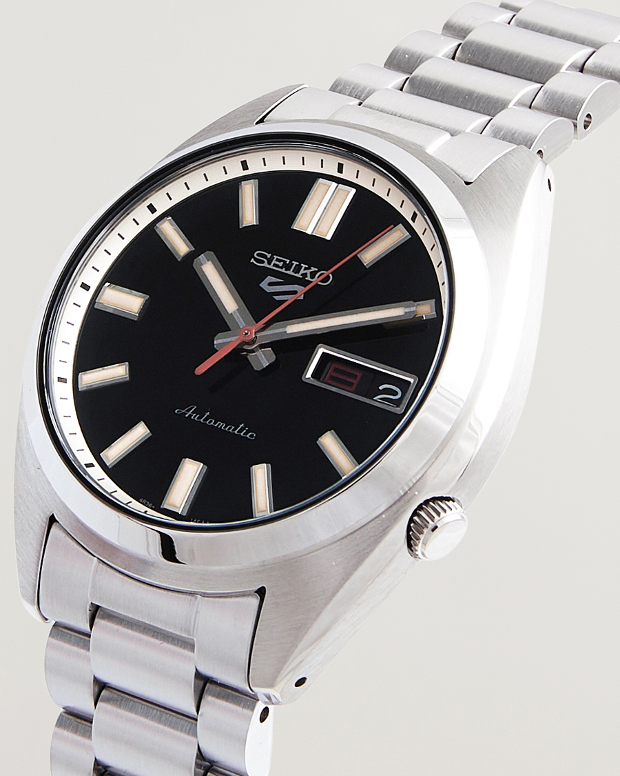 Seiko 5 Sports Automatic Steel 37mm Black Dial