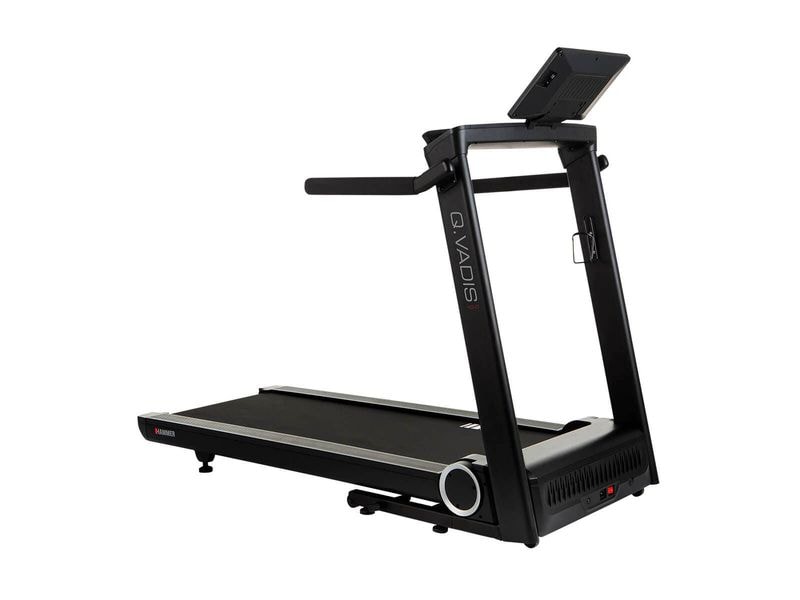 HAMMER Laufband Q. Vadis 10.0 Modernes Laufband mit integriertem Display