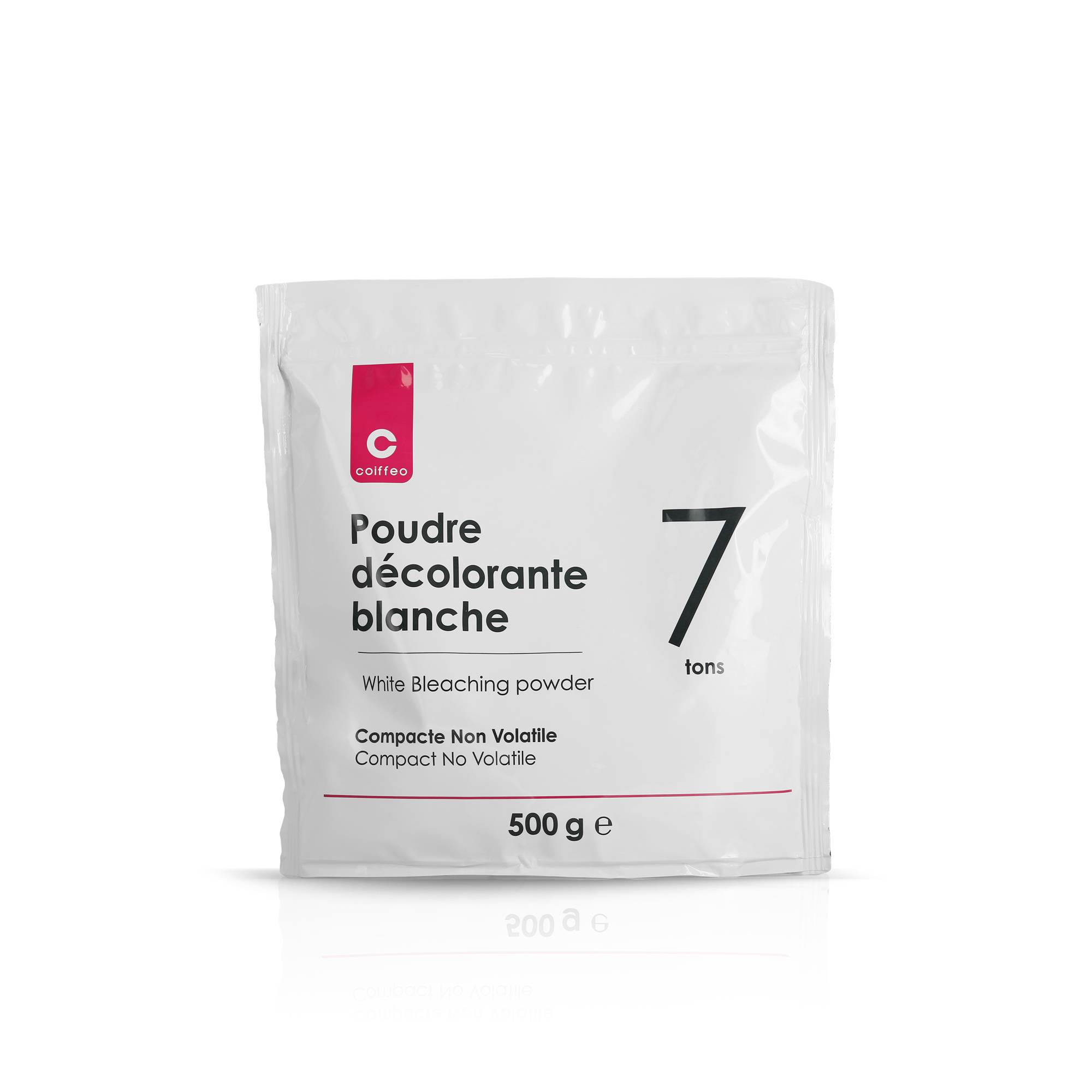 Poudre décolorante blanche 7 tons - Compacte non volatile / 500g