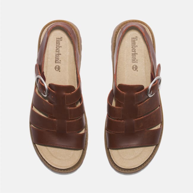 Sandalo Fisherman Clairemont Way da Donna in                rosso scuro