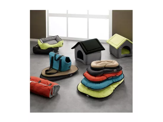 Niche avec coussin amovible et réversible pour animaux 