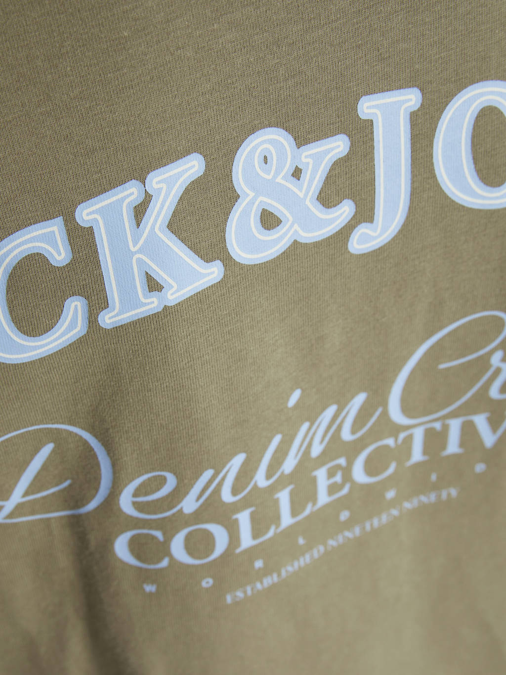 JACK & JONES t-shirt groen