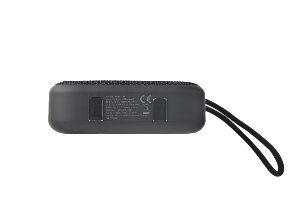COLUNA PORTÁTIL QILIVE 600128296 PRETA BT 4W Q.1297