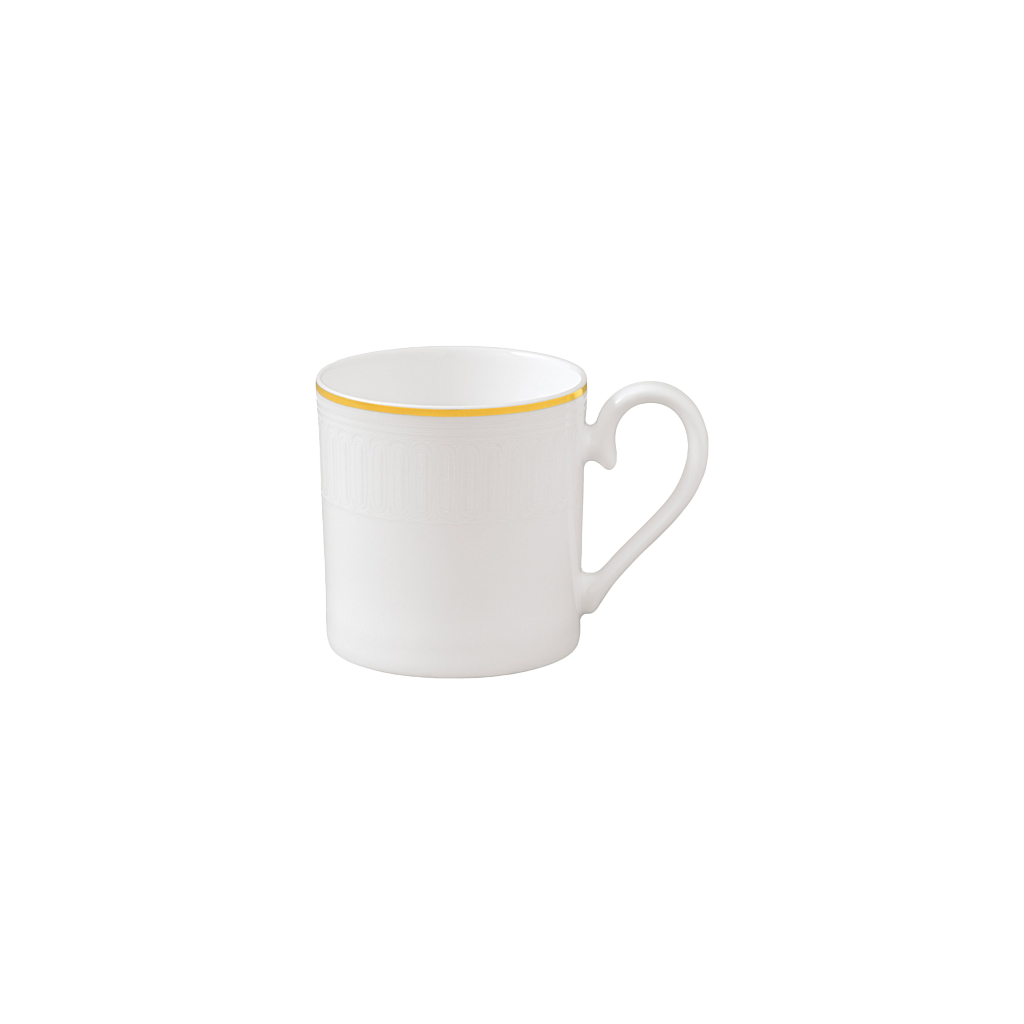 Chateau Septfontaines Espresso cup White, 2.1 oz, Premium Bone Porcelain