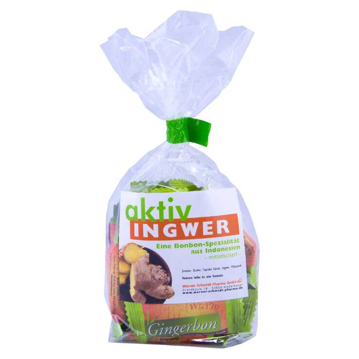 Aktiv Ingwer Bonbons, 200 g