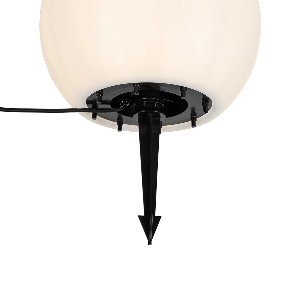 Moderne buitenlamp, wit, 35 cm, IP65 - Nura