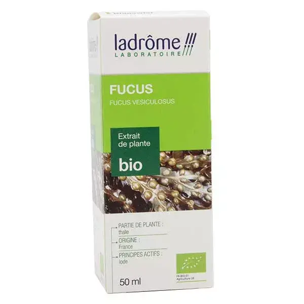 Extrato orgânico fresco de fucus da Ladrome, 50ml