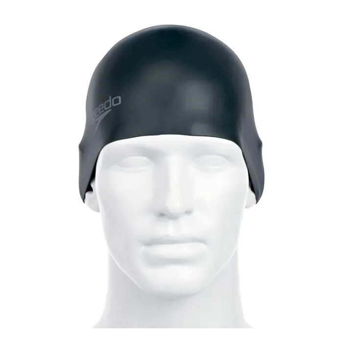 Speedo Plain Moulded Silicone Badmuts Senior