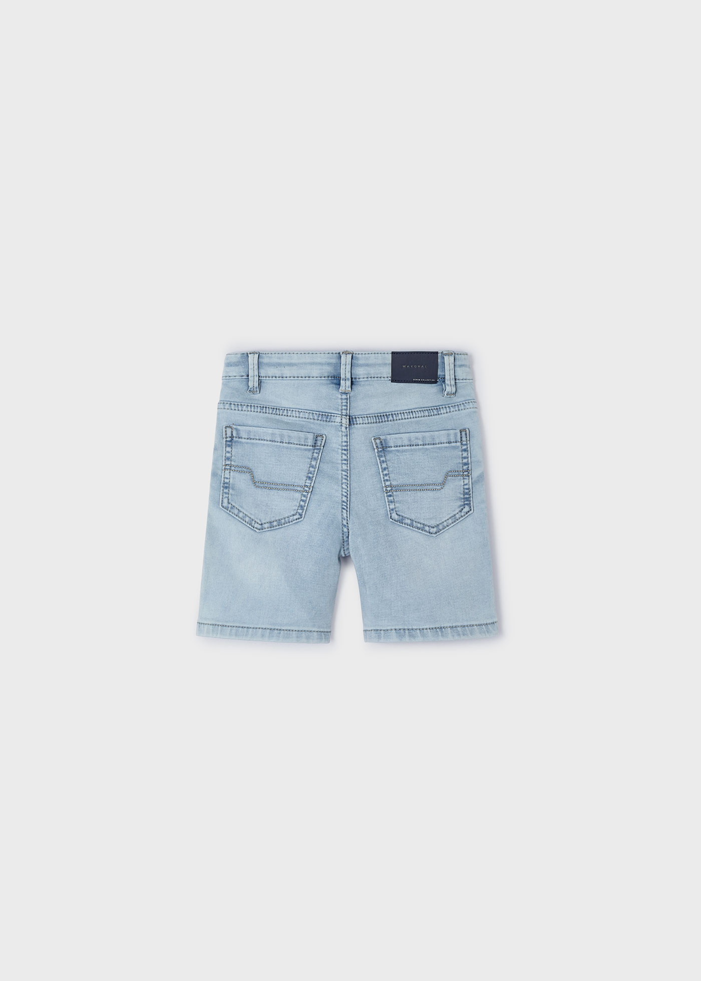 Bermuda jeans infantil Better Cotton, jeans claro.