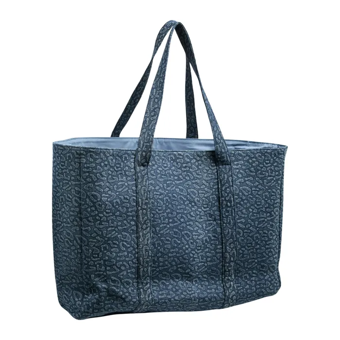 Pieces Tailina Denim Shopper Tas