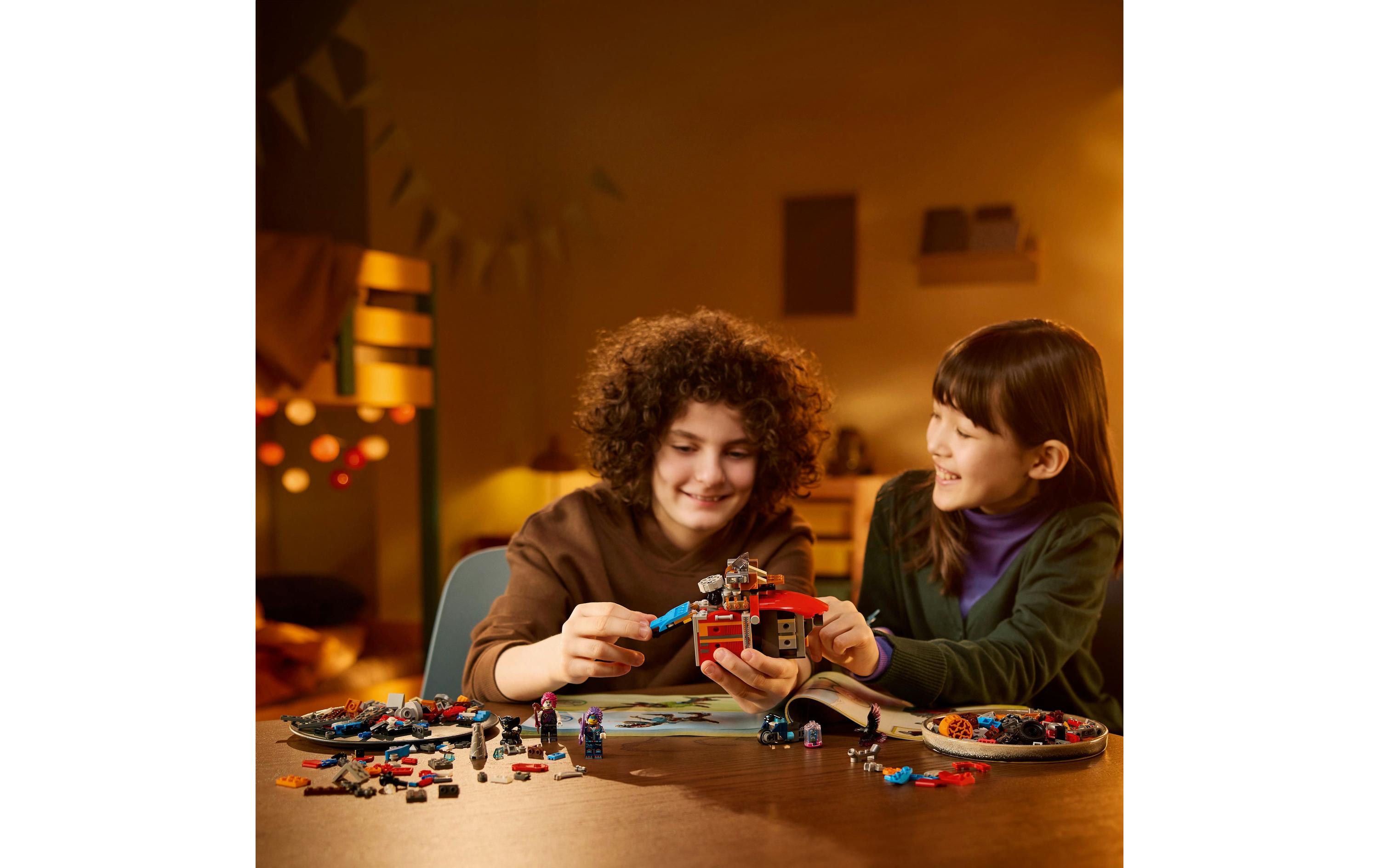 DreamZzz Coopers Dino-Mech C-Rex 71484Umbaubarer Spielzeug-T.Rex