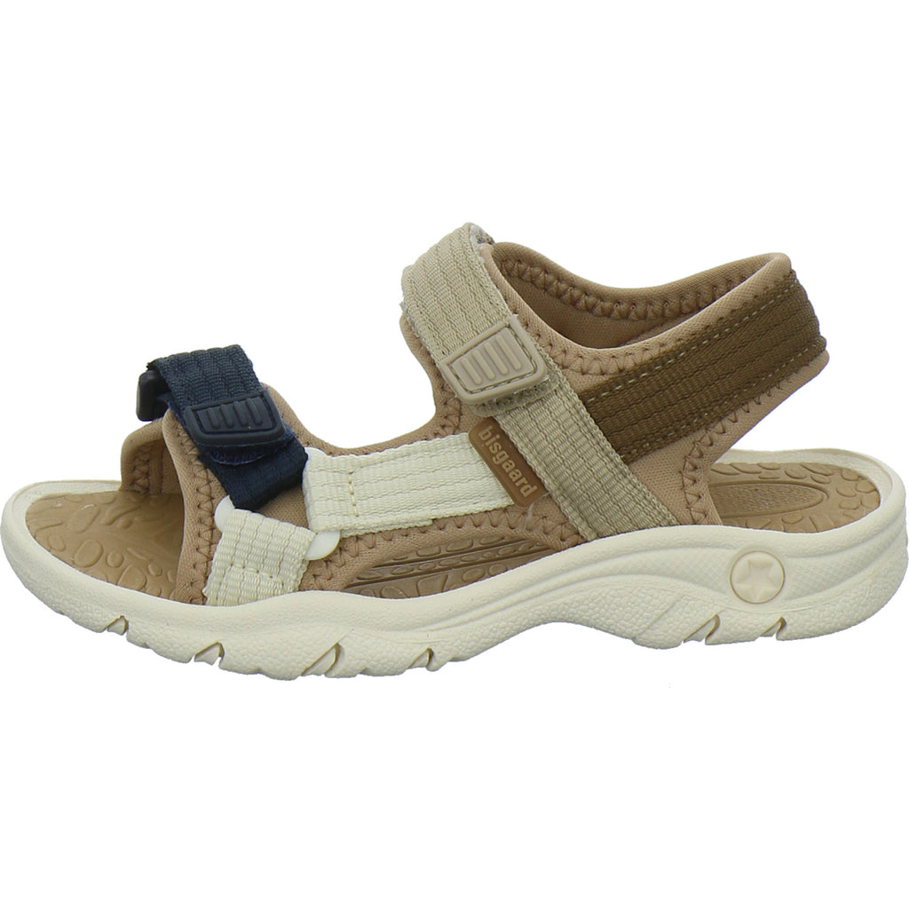 Bisgaard Sandalen Jungen Beige-kombi