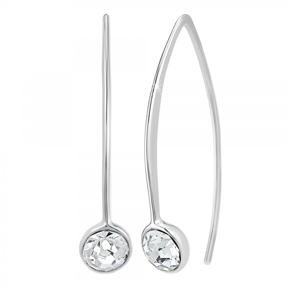 Boucles d'oreilles SC Crystal ornées de Zirconium