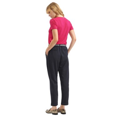 Pantalon femme Fluide Ceinture PLEASE