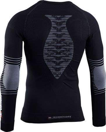 ENERGIZER 4.0 Herren-Langarmshirt  schwarzweiss  S