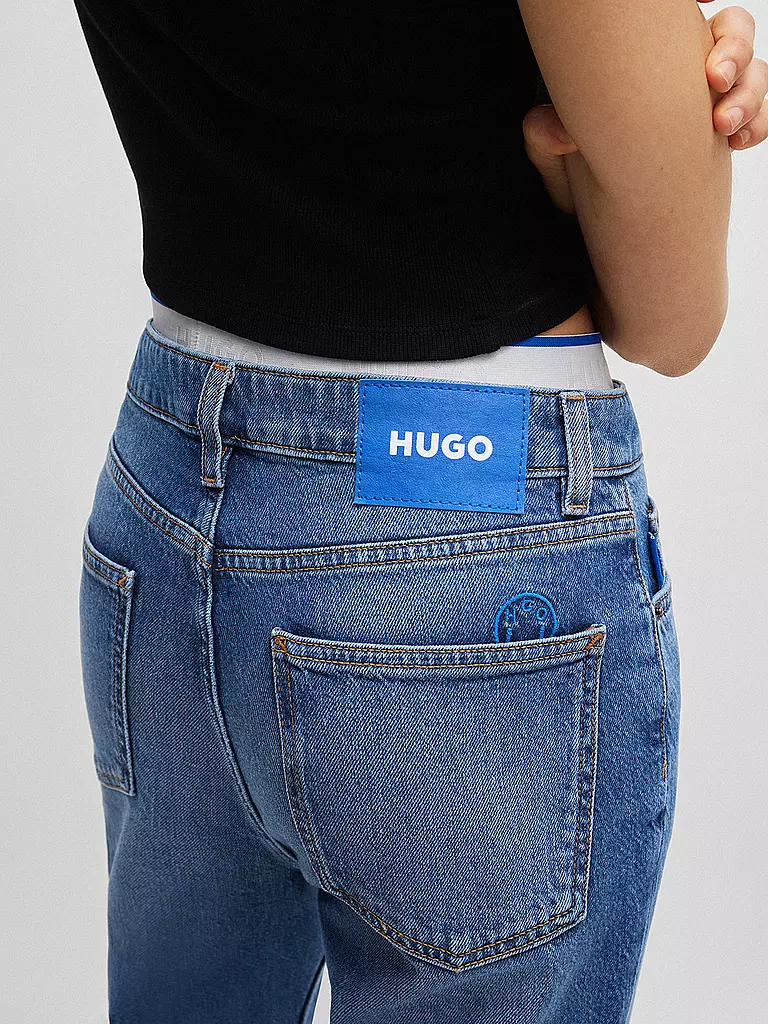 HUGO Jeans MOM NOE_B blau