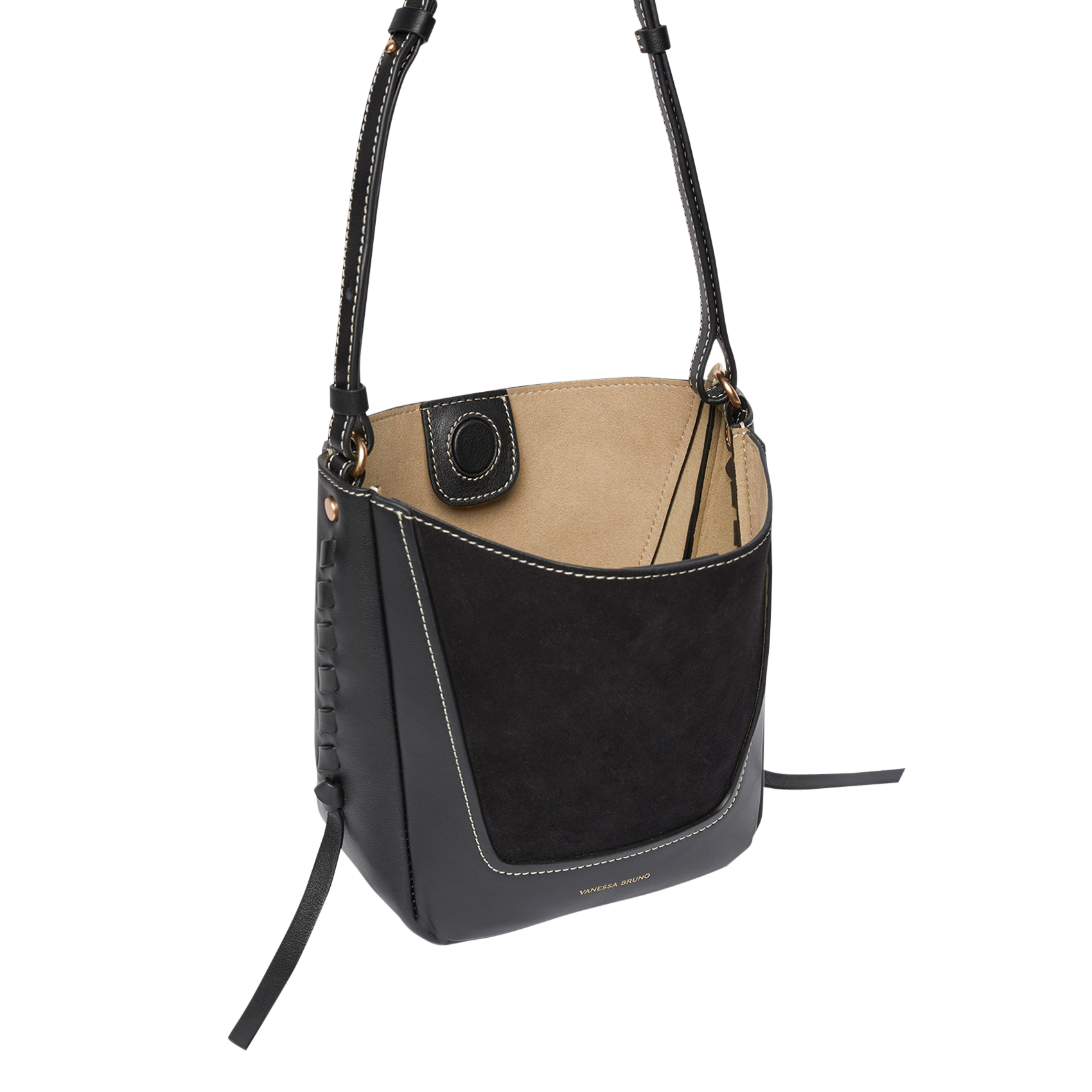 Sac sceau en cuir | Noir