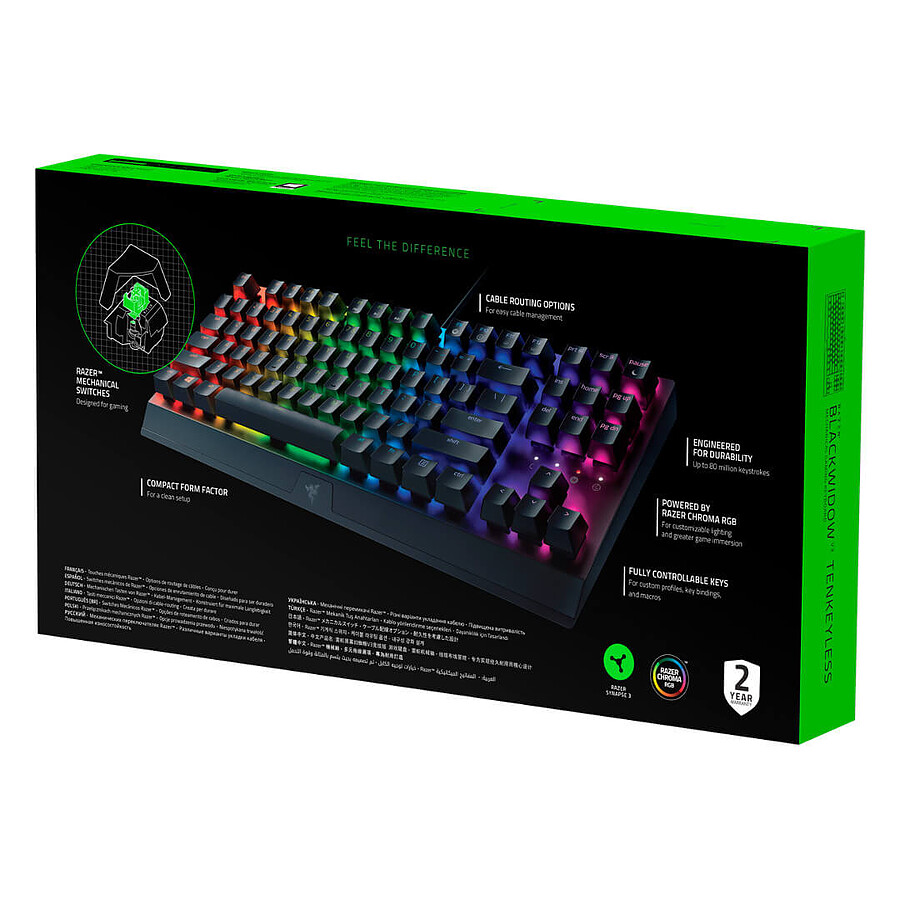 Razer BlackWidow V3 TKL - Razer Green