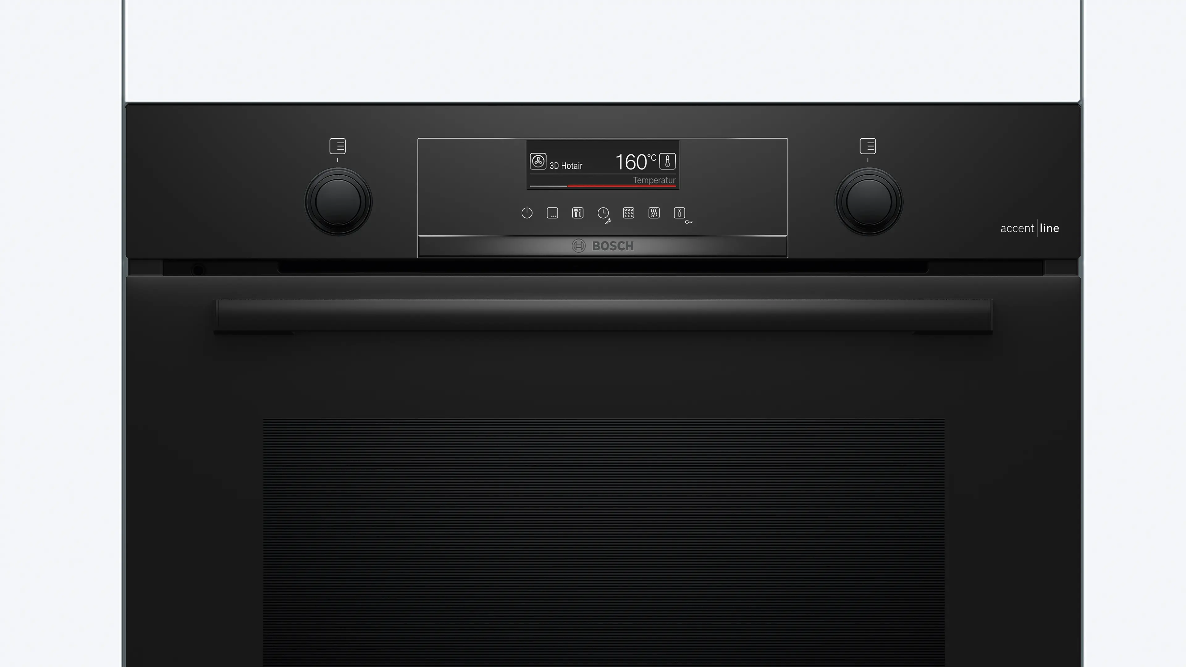 Serie 6 Bakoven 60 x 60 cm Zwart