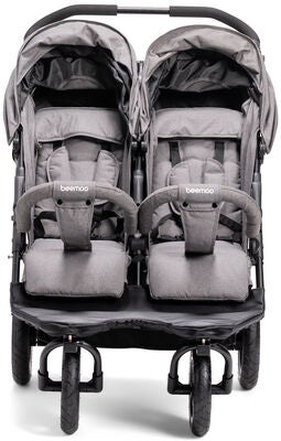 Beemoo Swing Søskenvogn, Grey Melange