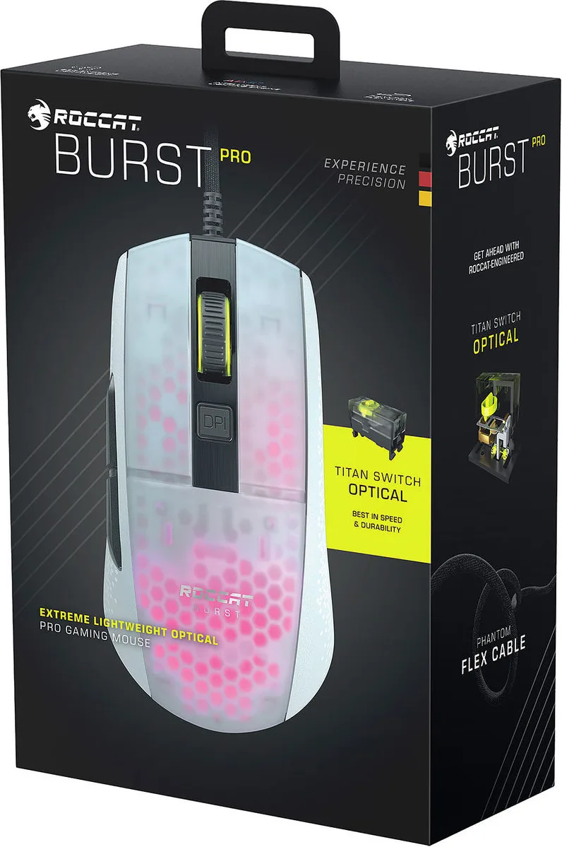 Roccat Burst Pro Blanc Souris gaming
