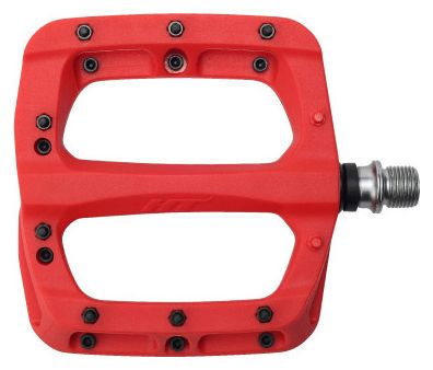 Paire de Pédales Nylon HT Components PA03A Rouge