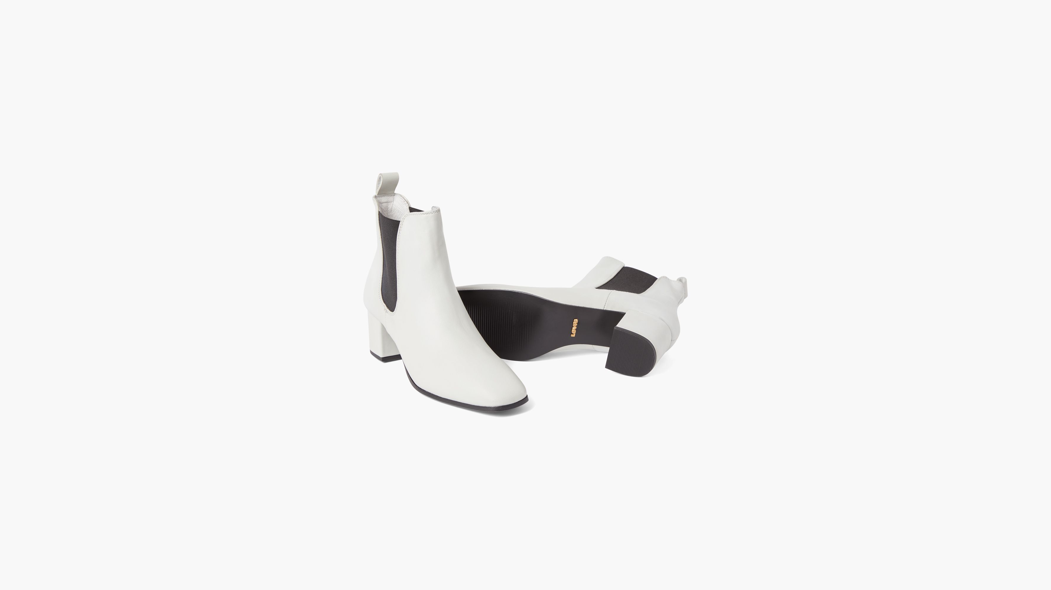 Bottines Chelsea Delilah - Off White - Blanc