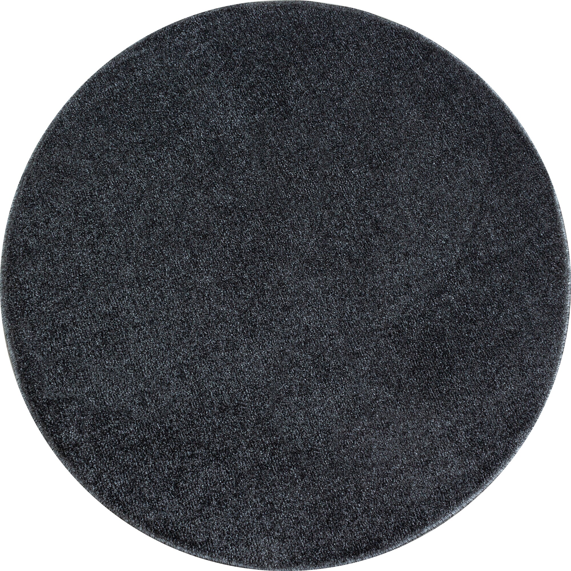 Wunderschöne ATA Teppich, Moderner Einfarbig Teppich, Rund, Höhe 12 mm