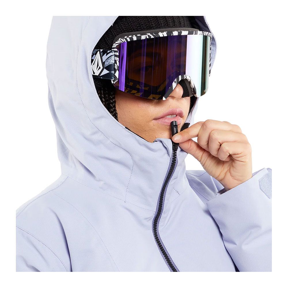 Volcom ASHFIELD - Veste ski Femme lilac ash