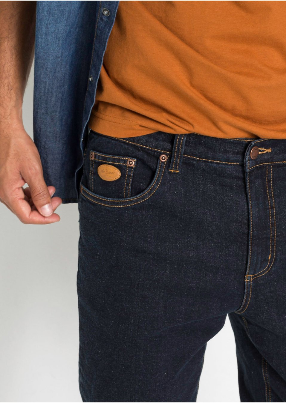 Jean thermo extensible Classic Fit, Straight