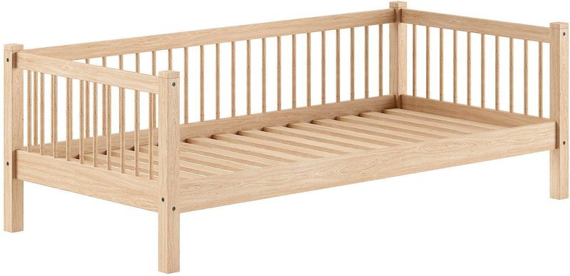 Kajuitbed Forrest - Beukenhout - 90 x 200 cm - Met Rolbed