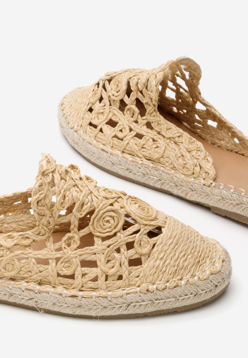 Mules femme beige Nathaly