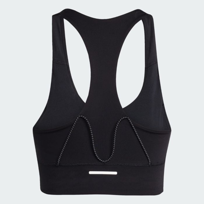adidas Dame BH Run Pocket Medium-Support Bra Sort